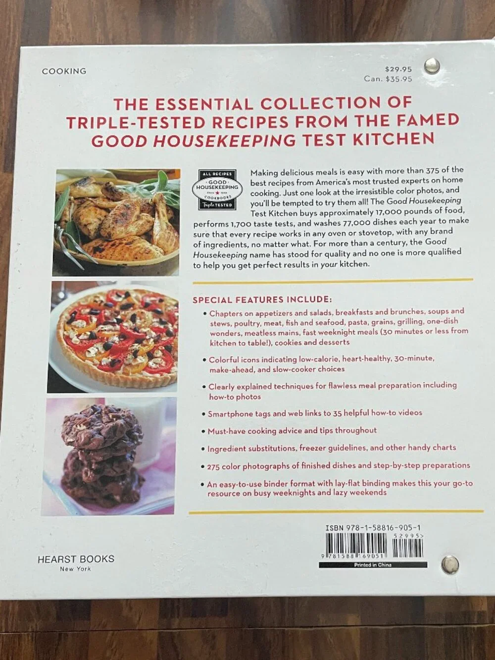 The Good Housekeeping Test Kitchen Cookbook: Essential Recipes-Ringbound